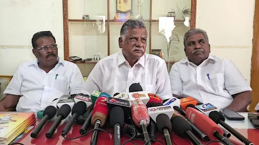கோபிசெட்டிபாளையத்தில் இந்திய கம்யூனிஸ்ட் கட்சியின் மாநிலச் செயலாளர் முத்தரசன் பேட்டி. 1 1716726392718678 1