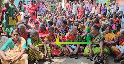 கோபிசெட்டிபாளையம் அடுத்துள்ள புஞ்சை துறையம்பாளையம் ஊராட்சி மன்ற அலுவலகத்தில்,100 நாள் வேலை உறுதி திட்ட தொழிலாளர்களுக்கு உடனடியாக வேலை வழங்க வலியுறுத்தி 300 கும் மேற்பட்ட தொழிலார்கள் மனு அளித்தனர். 5 1720601817134758 4
