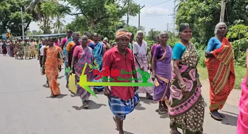 கோபிசெட்டிபாளையம் அடுத்துள்ள புஞ்சை துறையம்பாளையம் ஊராட்சி மன்ற அலுவலகத்தில்,100 நாள் வேலை உறுதி திட்ட தொழிலாளர்களுக்கு உடனடியாக வேலை வழங்க வலியுறுத்தி 300 கும் மேற்பட்ட தொழிலார்கள் மனு அளித்தனர். 3 1720601826244537 2