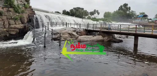கோபிசெட்டிபாளையம் அருகேஉள்ள கொடிவேரி அணை வழியாக நேற்று பெய்த கனமழை காரணமாக அதிக அளவு உபரி நீர் வெளியேறி வருவதால் இன்று கொடிவேரி அணைக்கு வர சுற்றுலா பயணிகள் பாதுகாப்பு கருதி பொதுப்பணித்துறை தடை விதித்துள்ளனர். 3 1720963862048606 2