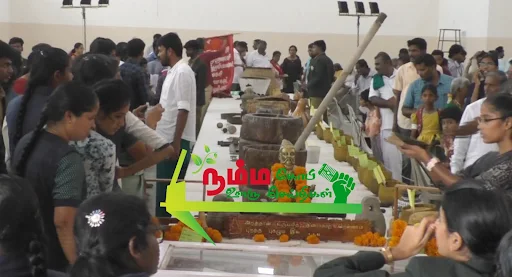 கோபிசெட்டிபாளையத்தில் நடைபெற்ற விதைகள் திருவிழாவில் ஈரோடு மாவட்டத்தில் இருந்து 50 க்கும் மேற்பட்ட பள்ளி கல்லூரி மாணவ மாணவிகள் மற்றும் விவசாயிகள் கலந்து கொண்டனர் 4 1721617560351179 3