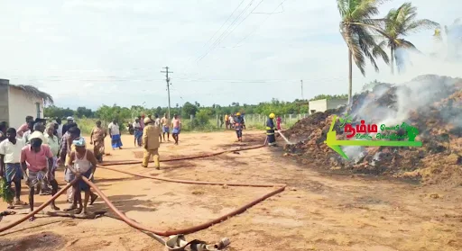கோபிசெட்டிபாளையம் அருகே ஆயிபாளையம் பகுதியில் இயங்கி வரும் தேங்காய் நார் மில்லில் ஏற்பட்ட திடீர் தீ விபத்தில் பல லட்சம் மதிப்பிலான நார்கள் தயாரிக்கும் இயந்திரங்கள,தேங்காய் நார்கள், தீயில் கருகி சேதமானது. 7 1721970524114813 6