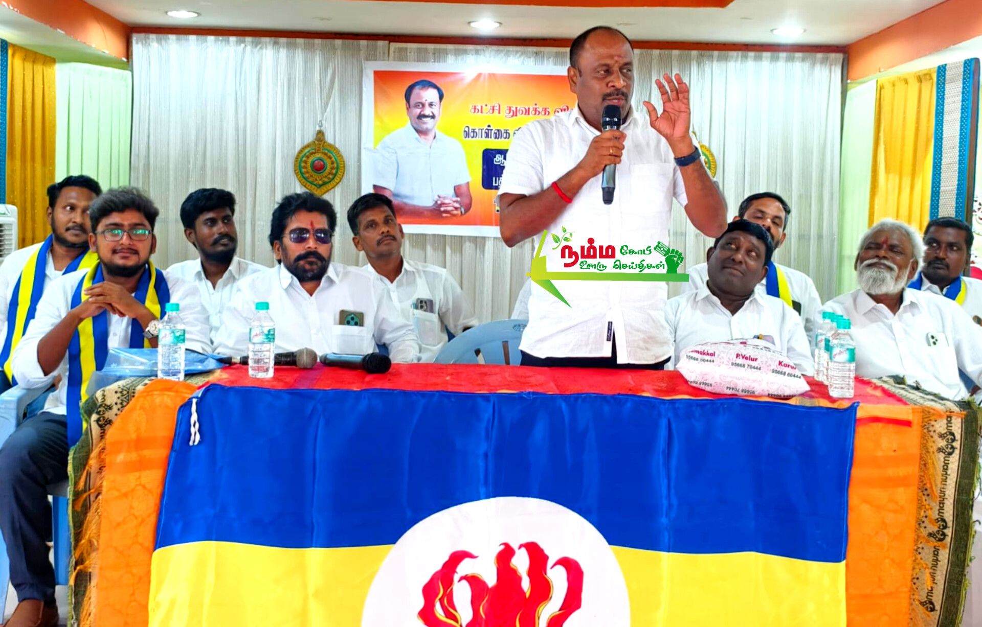 A new political party called Tamil Nadu Justice Party has been launched to give voice to the voiceless community in Tamil Nadu politics and for political equality. Party founder Vazhavanthiyar K. Saravanan spoke at the executive meeting.