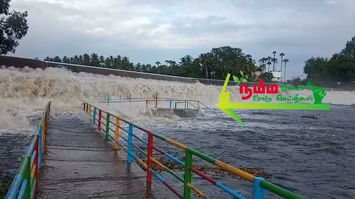 Tourists are not allowed to visit the Kodiveri Dam near gobichettipalayam as a precautionary measure against flooding in the Bhavani River.