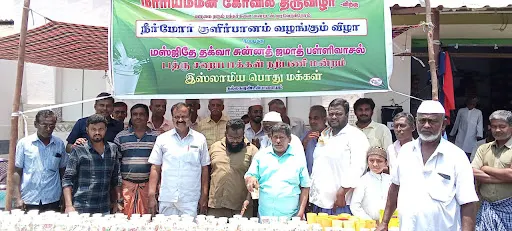 The famous Kongu Periya Mariamman temple painting festival at Nalla Kaundampalayam near Gobi.